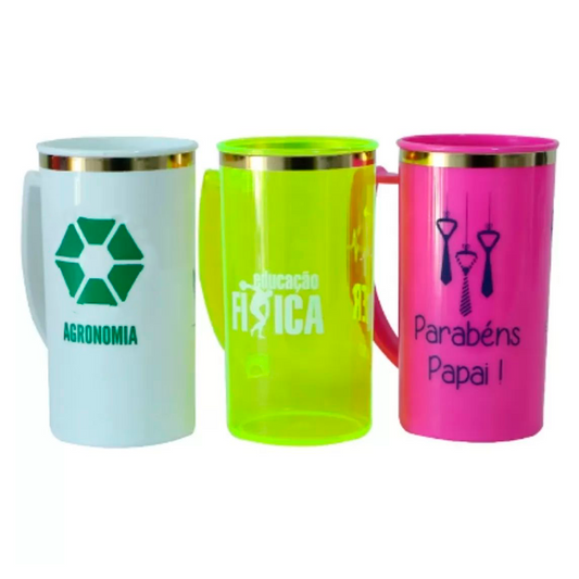 Caneca de Chopp 400 ML com borda